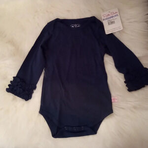 Ruffle Butts Long Sleeve Layering Bodysuit - 18-24 Months - NWT